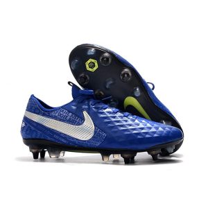 Nike Tiempo Legend VIII Elite SG PRO AC Modrý stříbrný